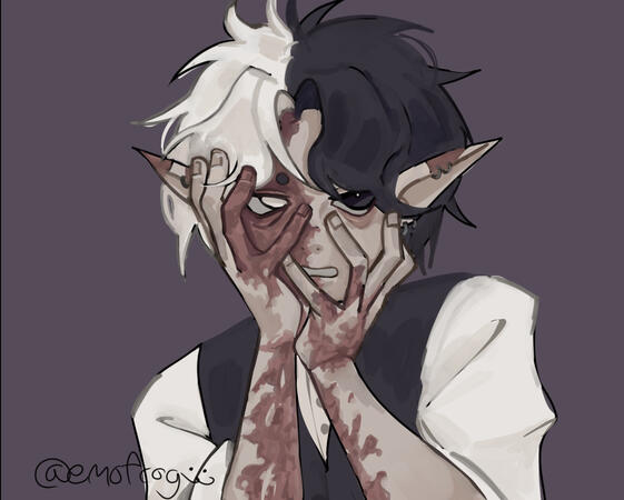 oc belongs to ASHiswierd on artfight